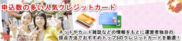 �C���^�[�l�b�g��e��J�[�h�G���Ȃǂ̐M���ł���N���W�b�g�J�[�h�������ƂɁA�^�c�ғƎ��̍̓_���@�ł������߂̃N���W�b�g�J�[�h�g�b�v�R�����I���ďЉ�